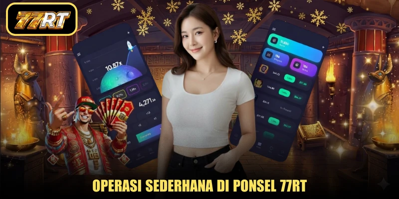 Operasi sederhana di ponsel 77RT