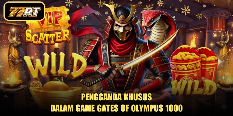 Pengganda khusus dalam game Gates of Olympus 1000